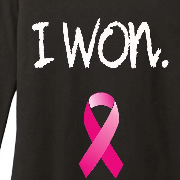 Survivor Breast Cancer Awareness Womens CVC Long Sleeve Shirt