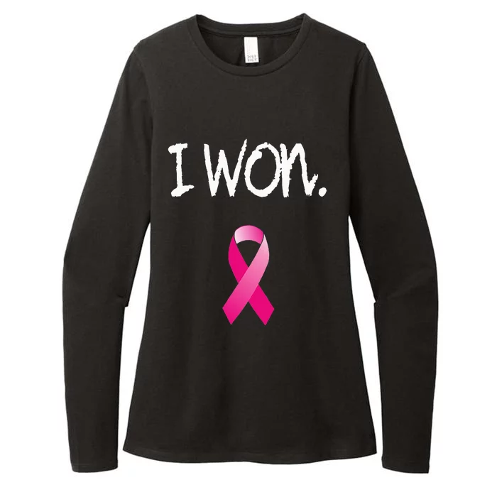 Survivor Breast Cancer Awareness Womens CVC Long Sleeve Shirt