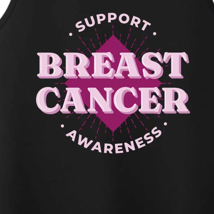 Support Breast Cancer Awareness Performance Tank