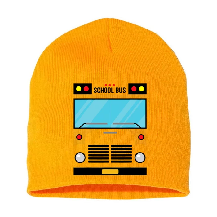 School Bus Costume Simple Halloween Costume Short Acrylic Beanie