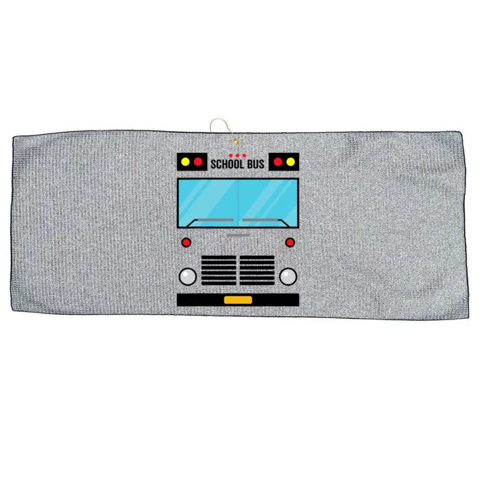 School Bus Costume Simple Halloween Costume Large Microfiber Waffle Golf Towel