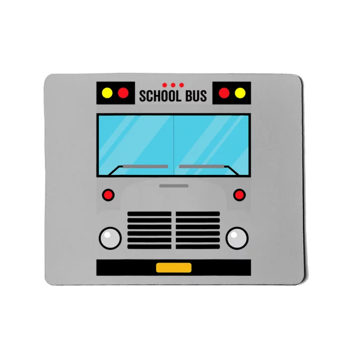 School Bus Costume Simple Halloween Costume Mousepad