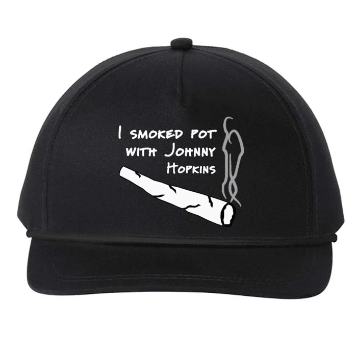 Step Brothers Comedy Movie Funny Quote I Smoked Pot Snapback Five-Panel Rope Hat