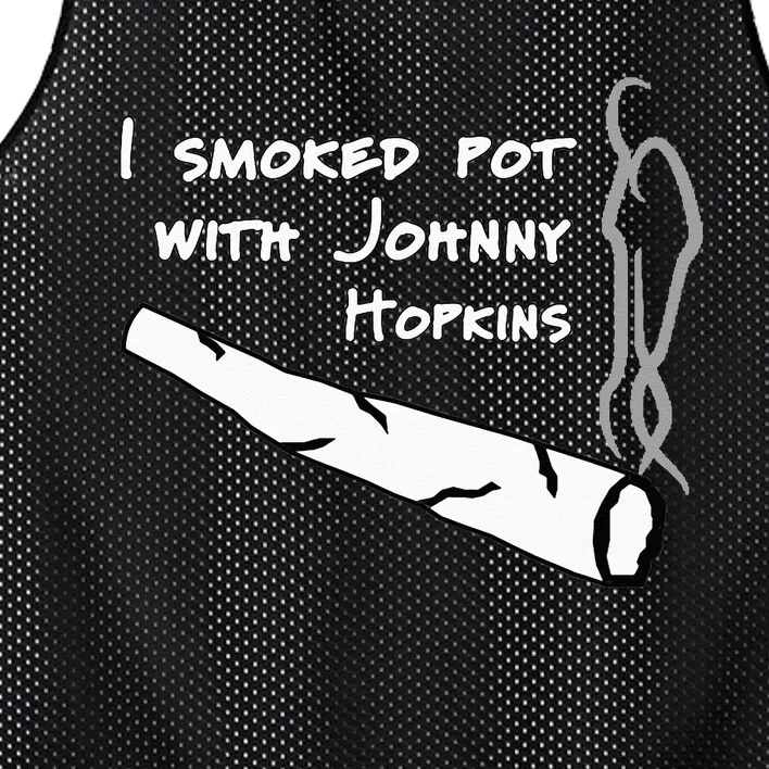 Step Brothers Comedy Movie Funny Quote I Smoked Pot Mesh Reversible Basketball Jersey Tank