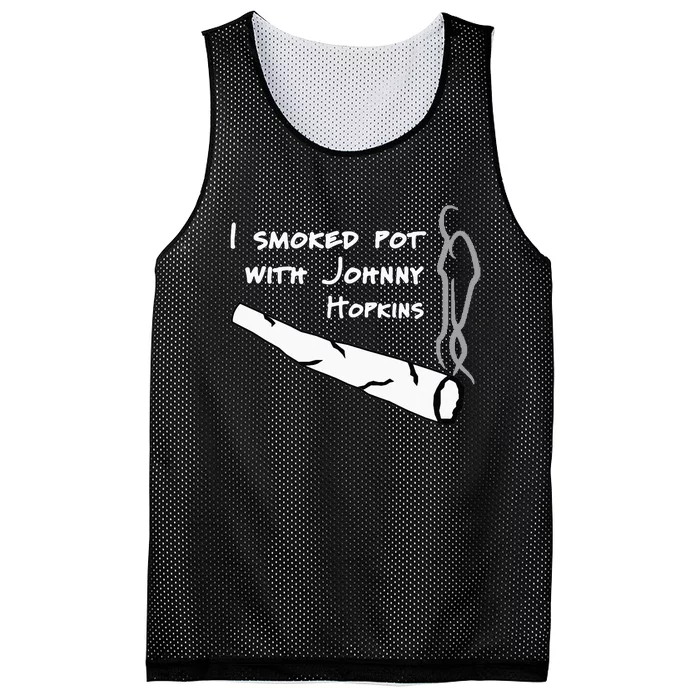 Step Brothers Comedy Movie Funny Quote I Smoked Pot Mesh Reversible Basketball Jersey Tank