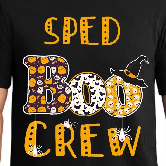 Sped Boo Crew Teacher Halloween Costume Pajama Set