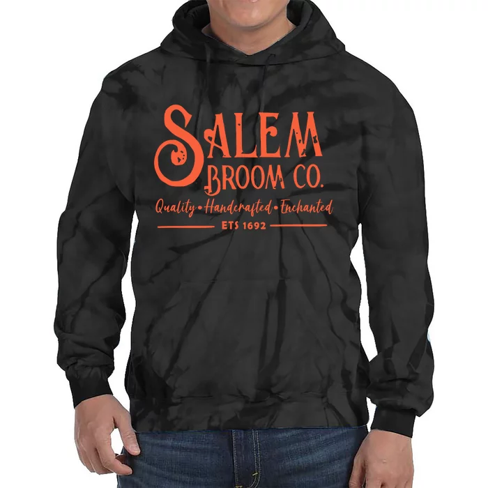 Salem Broom Co Est 1692 Tie Dye Hoodie