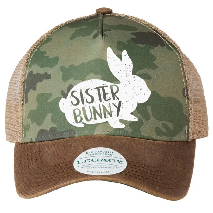 Sister Bunny  Cute Matching Family Easter Shirt Legacy Tie Dye Trucker Hat