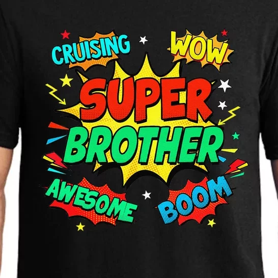 Superhero Brother Costume For Comic Book Birthday Pajama Set