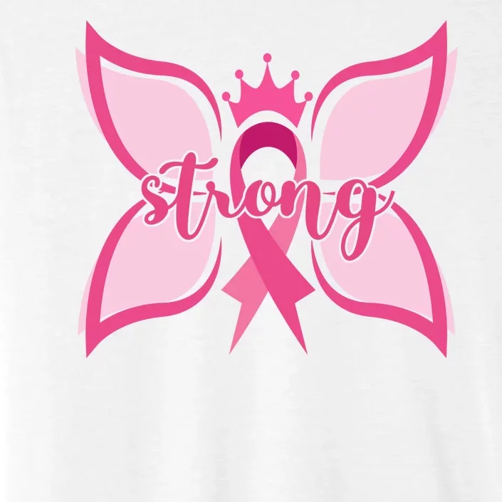 Strong Breast Cancer Awareness Butterfly ChromaSoft Performance T-Shirt