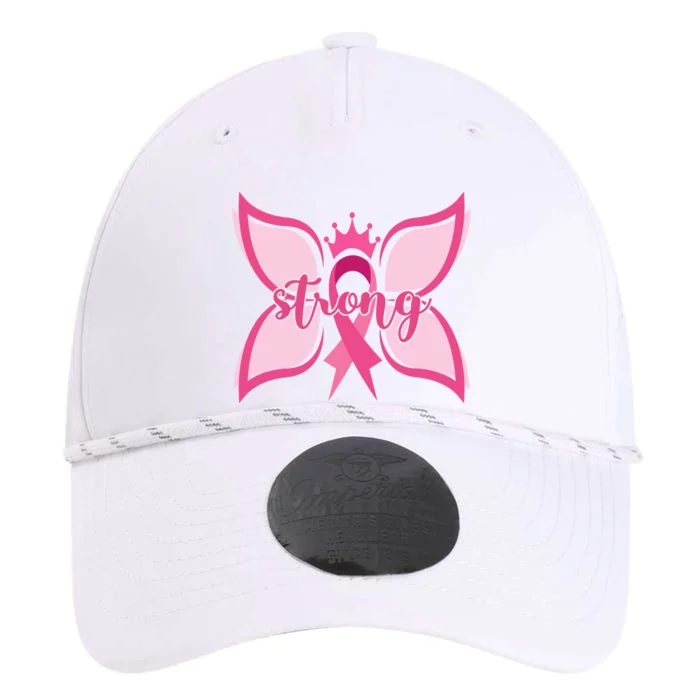 Strong Breast Cancer Awareness Butterfly Performance The Dyno Cap