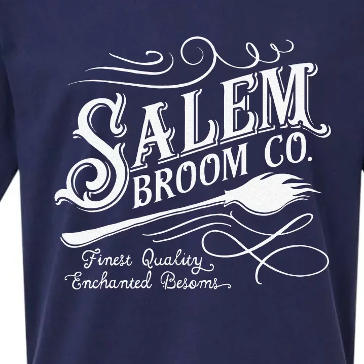 Salem Broom Company Est 1692 Halloween Sweatshirt Cute Sueded Cloud Jersey T-Shirt