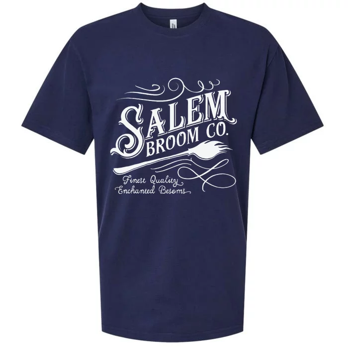 Salem Broom Company Est 1692 Halloween Sweatshirt Cute Sueded Cloud Jersey T-Shirt