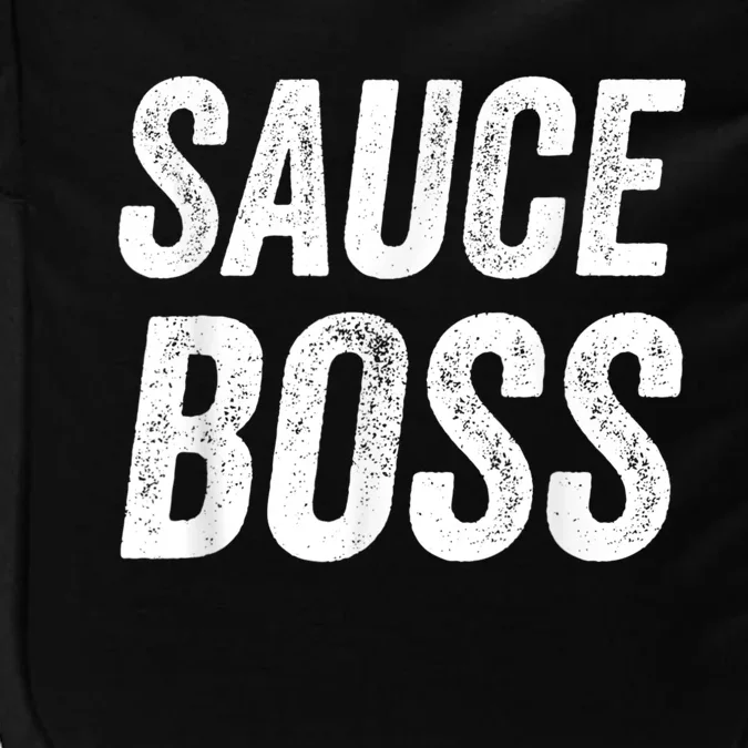 Sauce Boss Chef BBQ Cook Food Humorousa Impact Tech Backpack