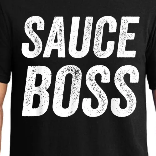 Sauce Boss Chef BBQ Cook Food Humorousa Pajama Set