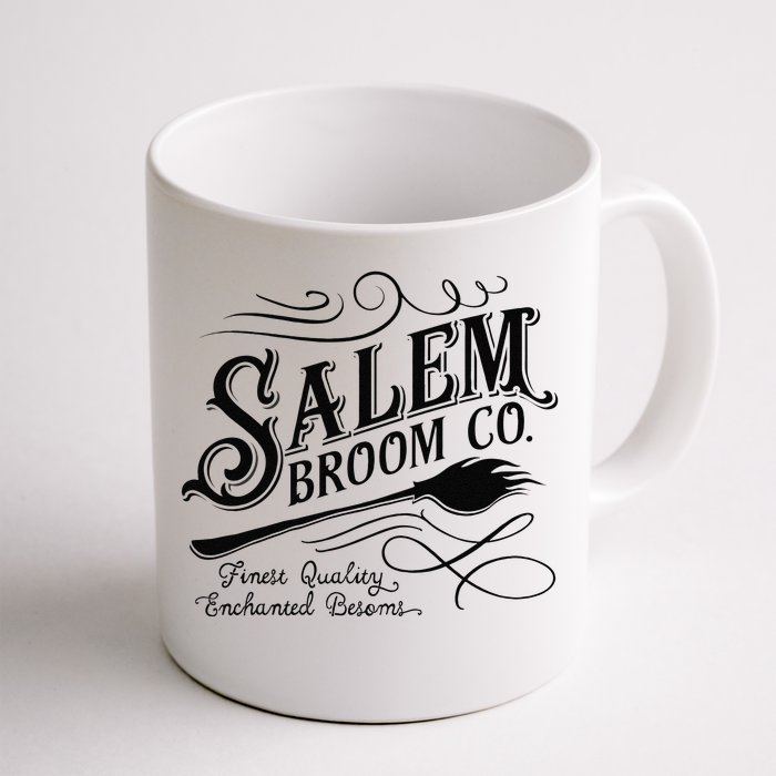 Salem Broom Company Est 1692 Halloween Sweatshirt Front & Back Coffee Mug