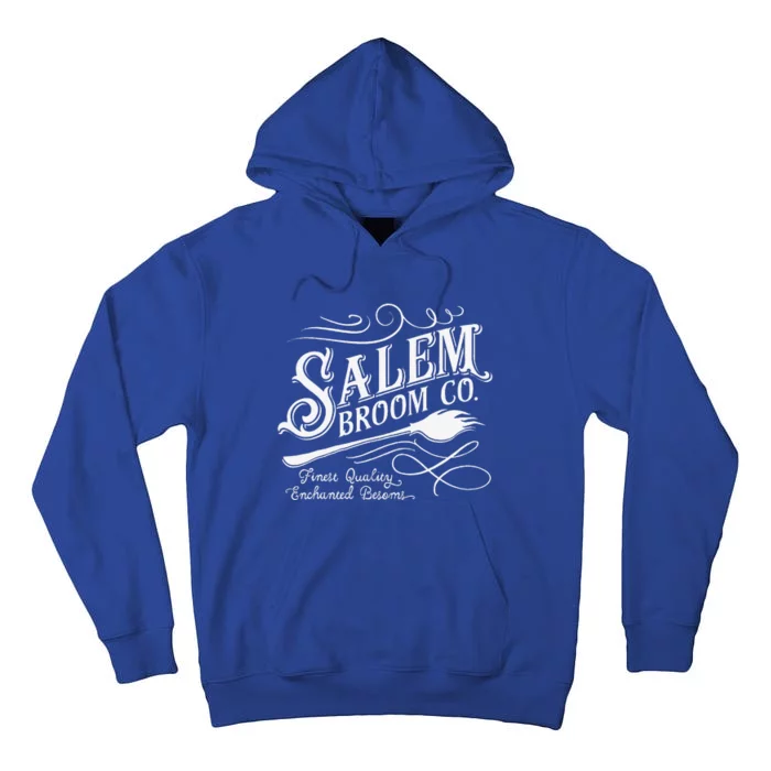 Salem Broom Company Est 1692 Halloween Tall Hoodie