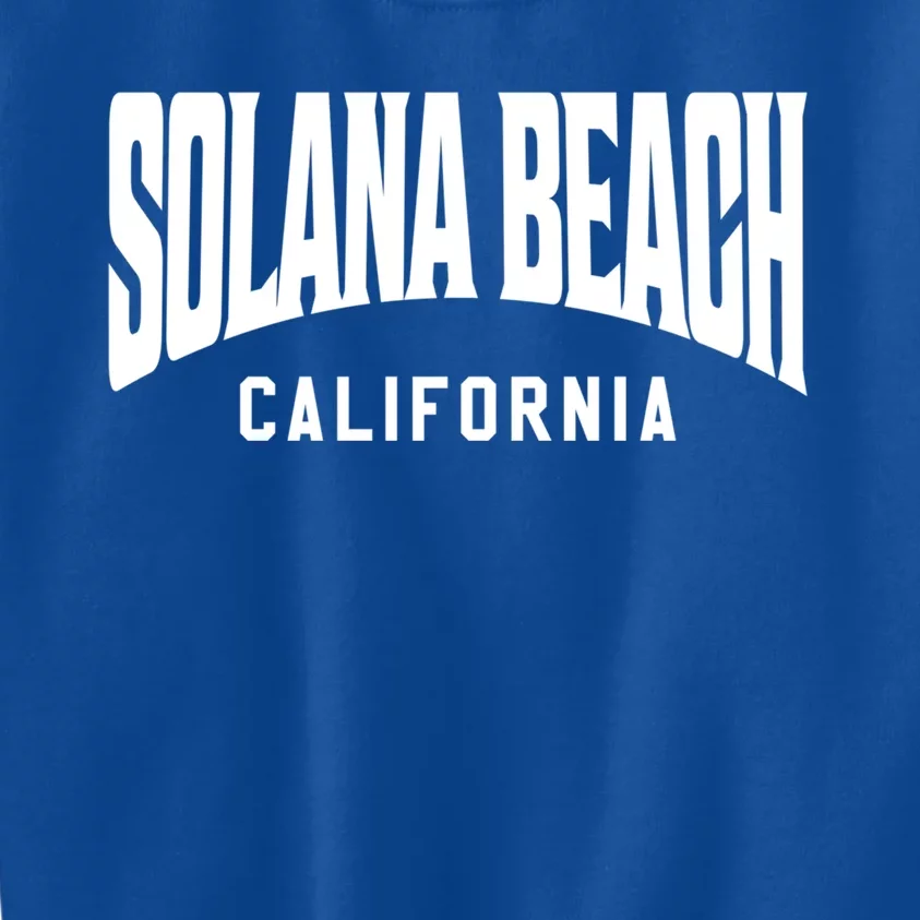 Solana Beach California Gift Kids Sweatshirt