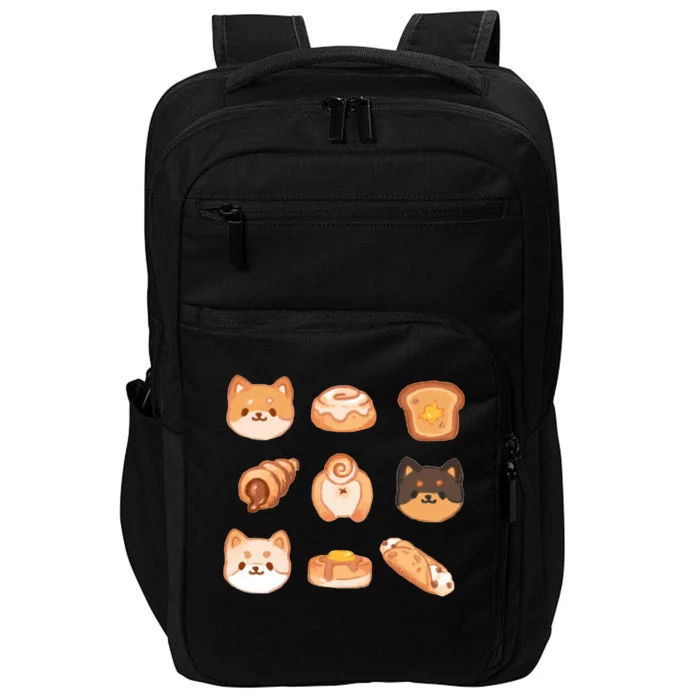 Shiba Buns Cute Cats Impact Tech Backpack