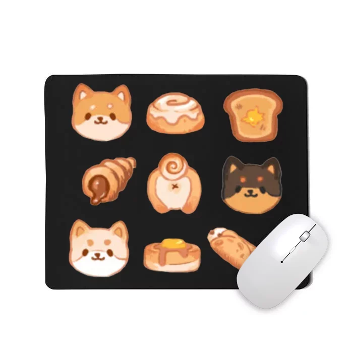 Shiba Buns Cute Cats Mousepad