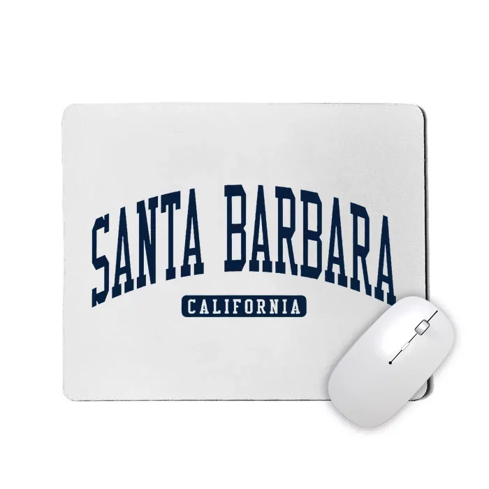 Santa Barbara California Ca College University Style Mousepad