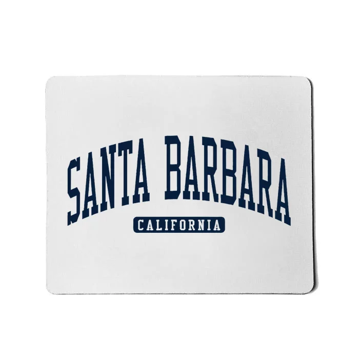 Santa Barbara California Ca College University Style Mousepad