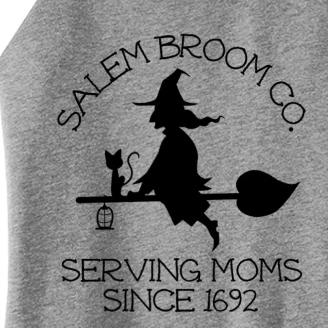 Salem Broom Co Serving Moms Since 1692 Halloween Witch Gift Women’s Perfect Tri Rocker Tank