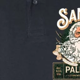 SantaS Brewing Company Pale Ale Fun Christmas Beer Drinking Softstyle Adult Sport Polo