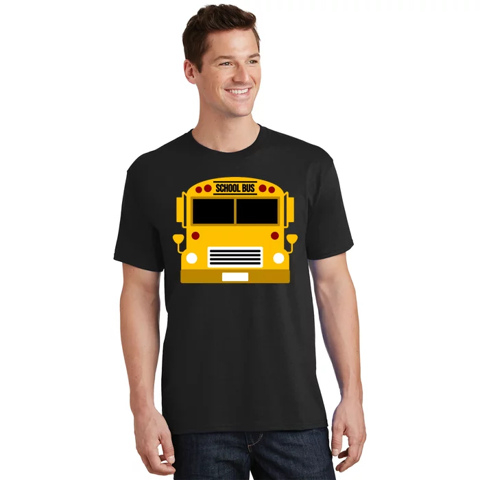 School Bus Costume Simple Halloween Costume T-Shirt