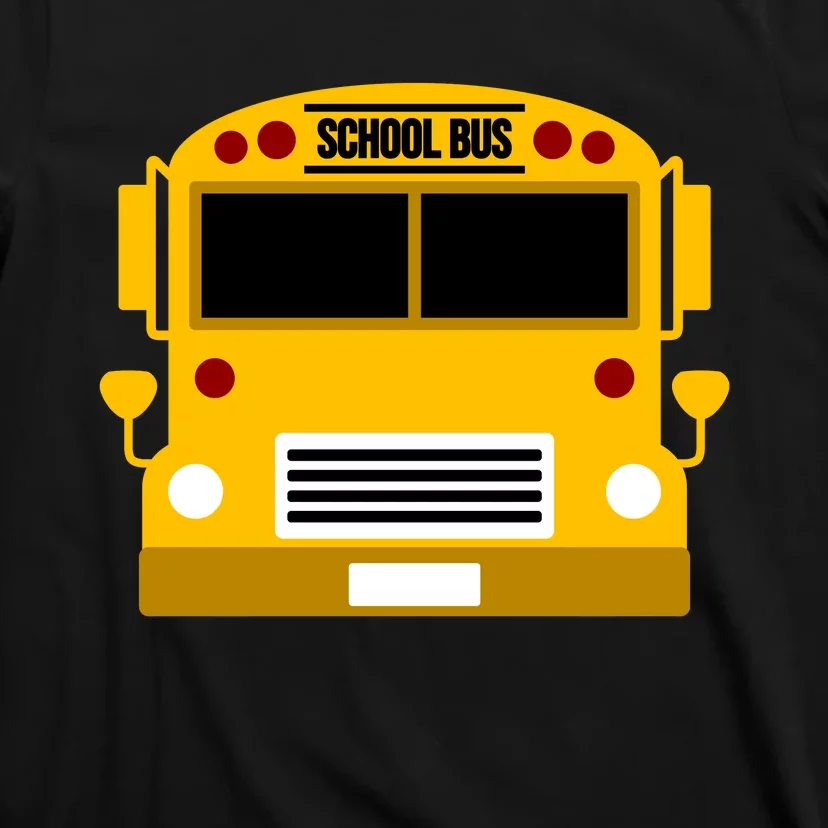 School Bus Costume Simple Halloween Costume T-Shirt