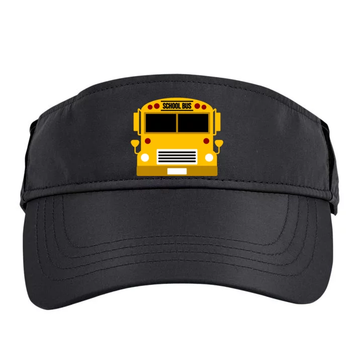 School Bus Costume Simple Halloween Costume Adult Drive Performance Visor