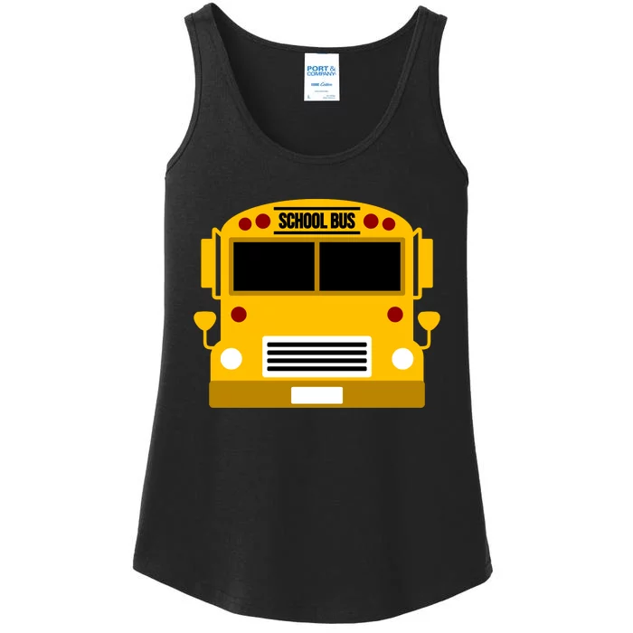 School Bus Costume Simple Halloween Costume Ladies Essential Tank