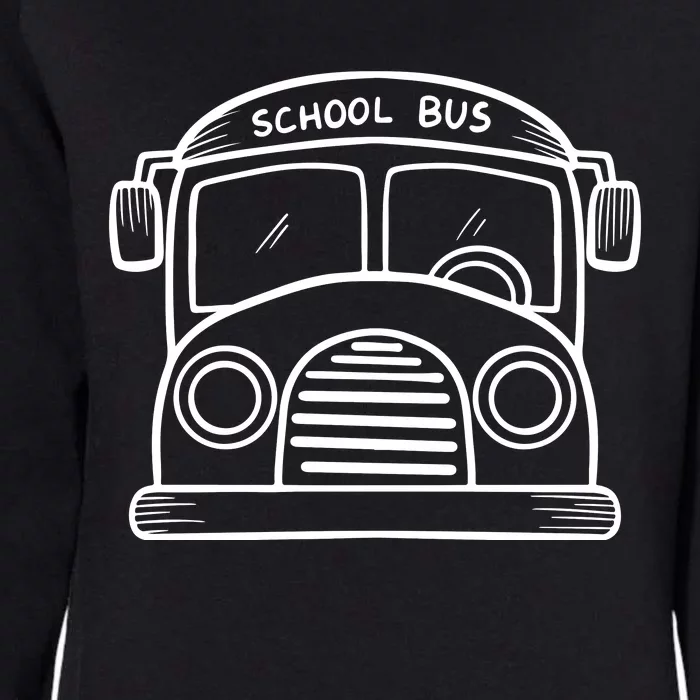 School Bus Costume Halloween Costume Womens California Wash Sweatshirt