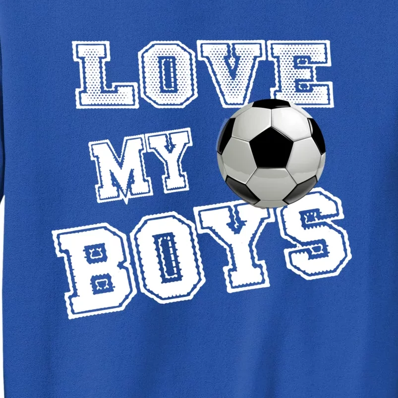 Soccer Ball Cute Soccer Mom Love My Soccer Futbol Funny Gift Sweatshirt