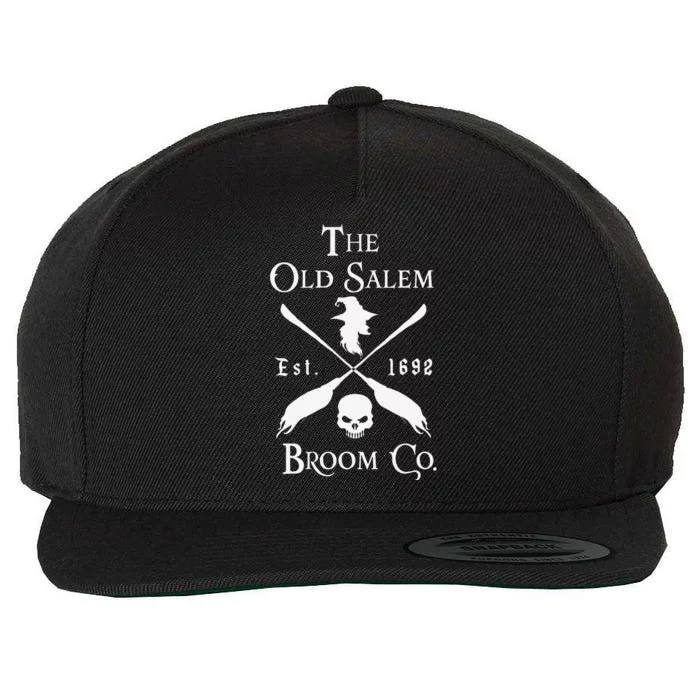 Salem Broom Company Is Halloween In 1692 Wool Snapback Cap