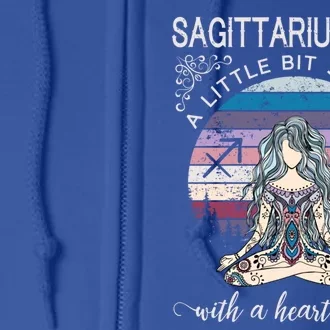 Sagittarius Birthday Cute Gift December Gift Great Gift Full Zip Hoodie