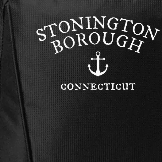 Stonington Borough Ct Connecticut Nautical Sea Town City Backpack