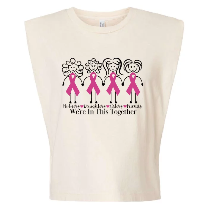 Support Breast Cancer Awareness with Our Inclusive Community Garment-Dyed Women's Muscle Tee