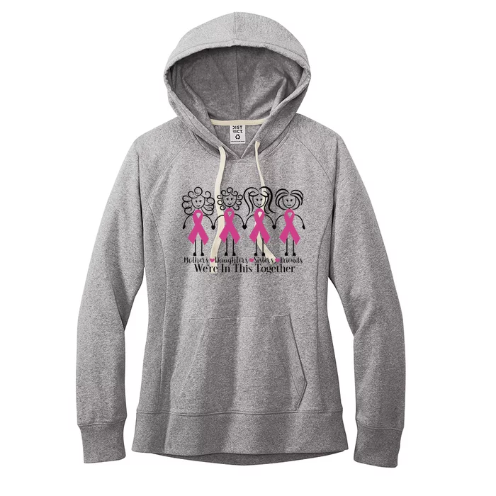 Support Breast Cancer Awareness with Our Inclusive Community Women's Fleece Hoodie