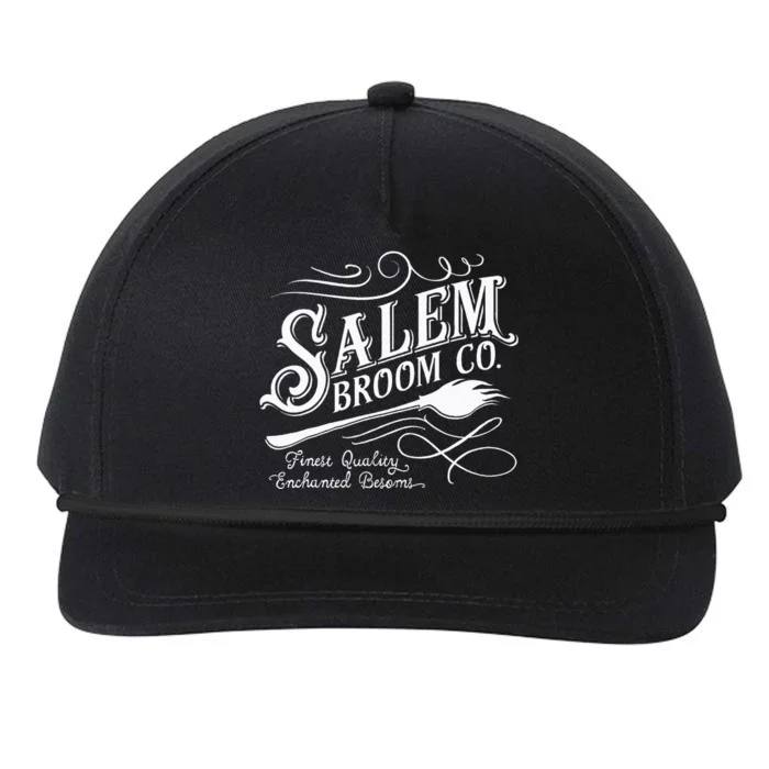 Salem Broom Company Est 1692 Halloween Snapback Five-Panel Rope Hat