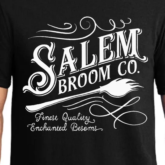 Salem Broom Company Est 1692 Halloween Pajama Set