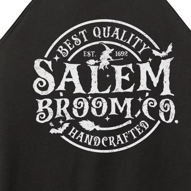 Salem Broom Company Est 1692 Halloween Classic Funny Witch Women’s Perfect Tri Rocker Tank