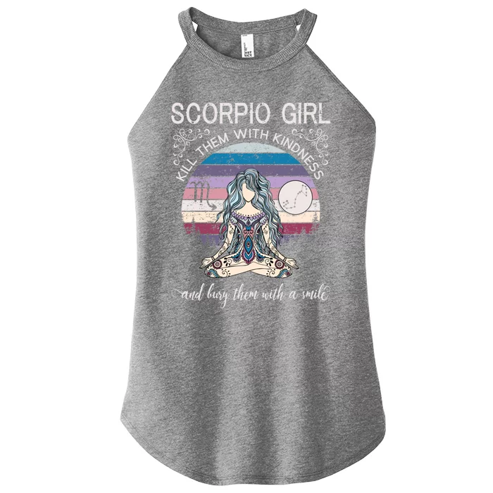 Scorpio Birthday Cute Gift November Gift Women’s Perfect Tri Rocker Tank