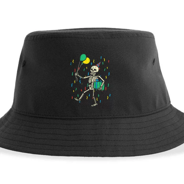 Spooky Birthday Celebration Hilarious Halloween Gift Sustainable Bucket Hat