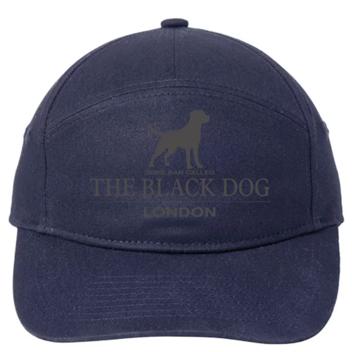 Some Bar Called The Black Dog London Ttpd 7-Panel Snapback Hat