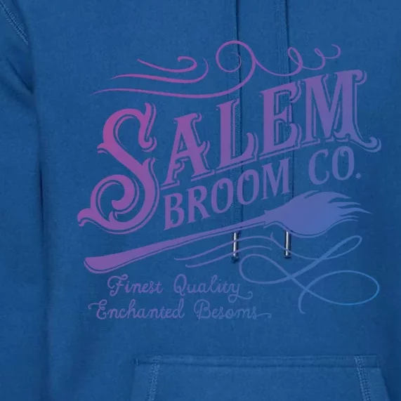 Salem Broom Company Est 1692 Halloween Funny Gift Premium Hoodie