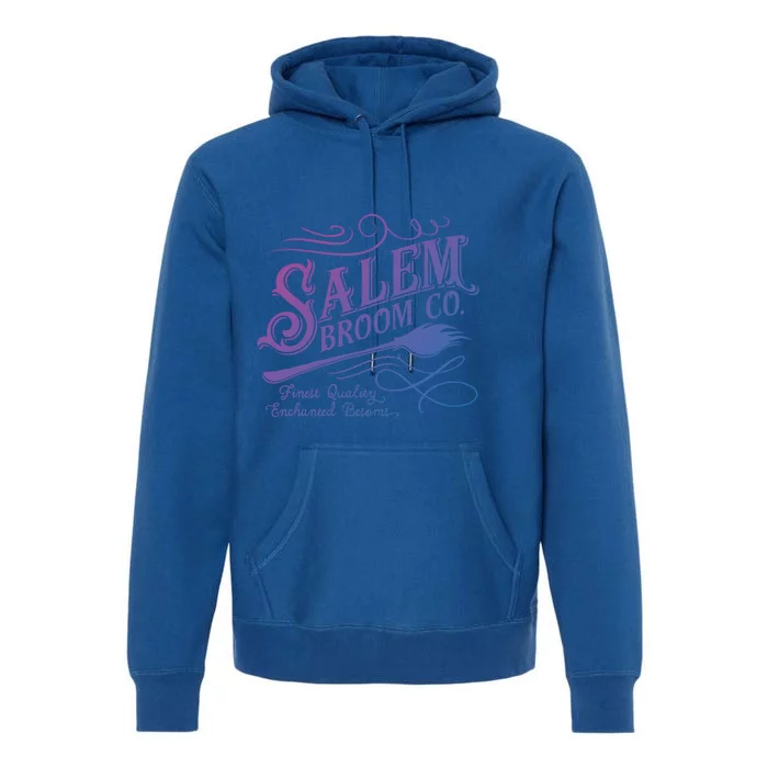 Salem Broom Company Est 1692 Halloween Funny Gift Premium Hoodie