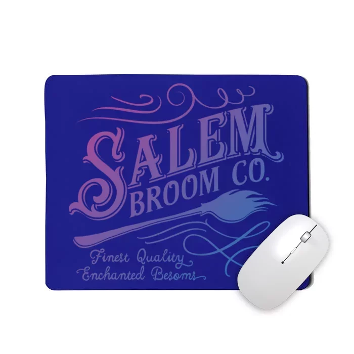 Salem Broom Company Est 1692 Halloween Funny Gift Mousepad