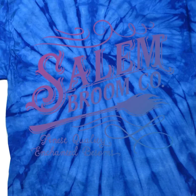 Salem Broom Company Est 1692 Halloween Funny Gift Tie-Dye T-Shirt