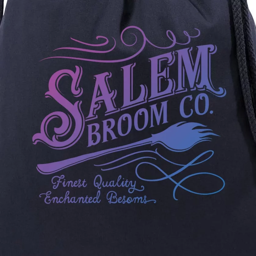 Salem Broom Company Est 1692 Halloween Funny Gift Drawstring Bag